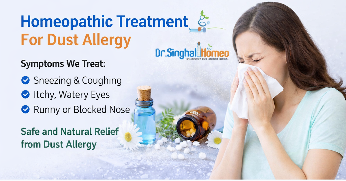 Singhal Homeo: Find Real Relief from Dust Allergy with Proven Homeopathic Treatment