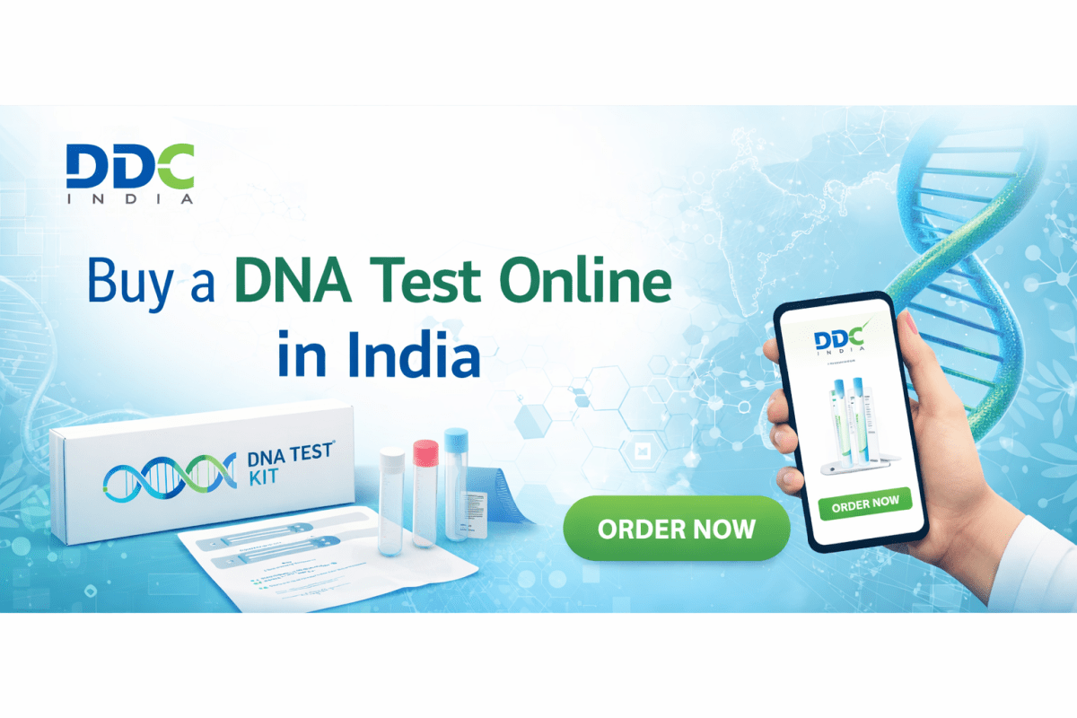 DNA Test from the Comfort of Your Home via Online Test Kit – DDC Laboratories India