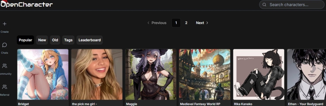 Open Character AI Cover Image