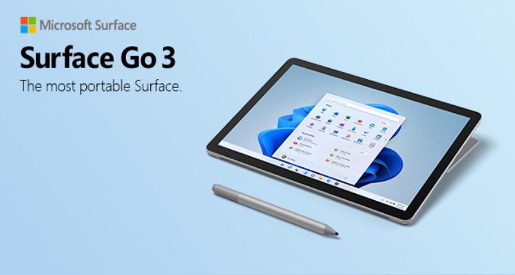 Microsoft Surface GO 3 Laptop Provider Company in India | Partner | Dealer | Radiant