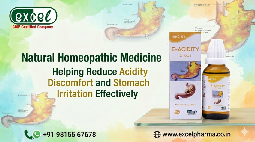 Natural Homeopathic Medicine Helping Reduce Acidity Discomfort and Stomach Irritation Effectively | daddycow.com
