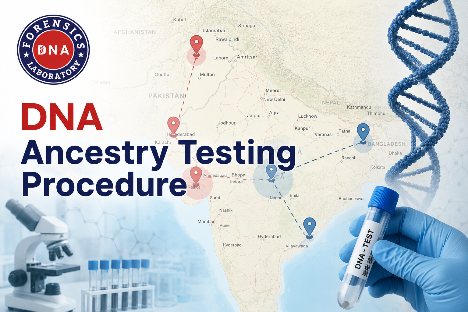 Trace Ancient Lineage Using Reliable and Accurate DNA Ancestry Testing Procedure – DNA Forensics Laboratory Pvt. Ltd.