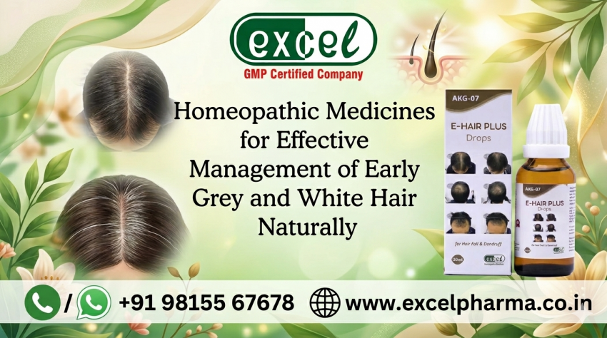 Homeopathic Medicines for Effective Management of Early Grey and White Hair Naturally | daddycow.com