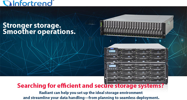 Infortrend EonNAS | Buy from Authorized Radiant Supplier
