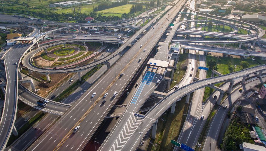 Land Surveying in Highway Construction - Windrose Land Services