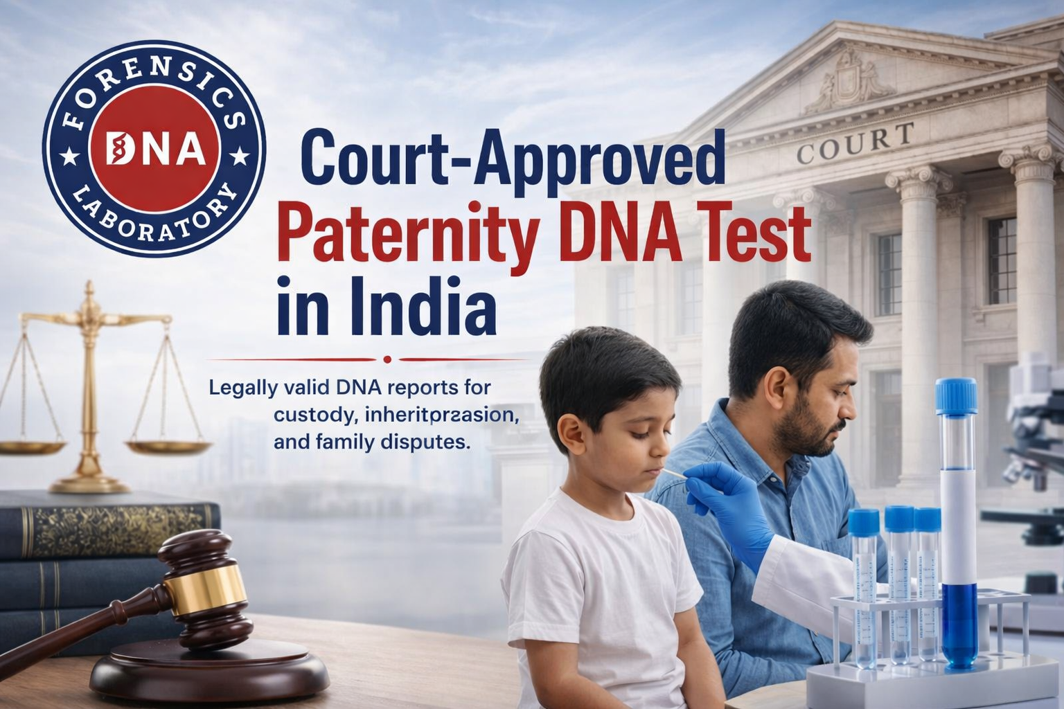 Court-Approved Paternity DNA Test: Your Guide to Legal DNA Testing in India – Site Title