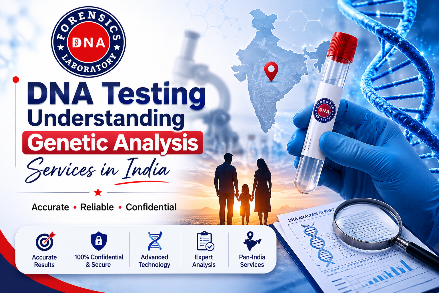 Complete Guide to DNA Testing: Understanding Genetic Analysis Services in India – DNA Forensics Laboratory Pvt. Ltd.