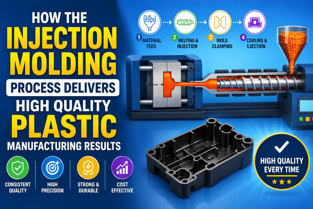 How the Injection Molding Process Delivers High Quality Plastic Manufacturing Results – Plastic Injection Molds