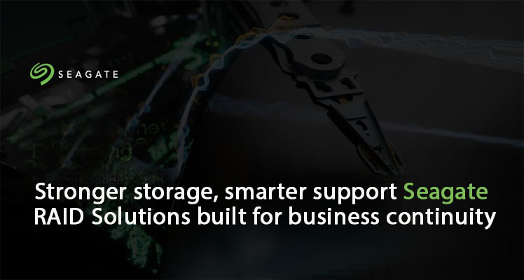 Seagate RAID Storage Solutions | Buy from Radiant Partner