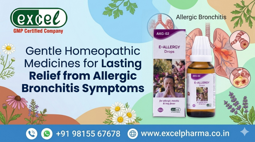 Gentle Homeopathic Medicines for Lasting Relief from Allergic Bronchitis Symptoms | daddycow.com