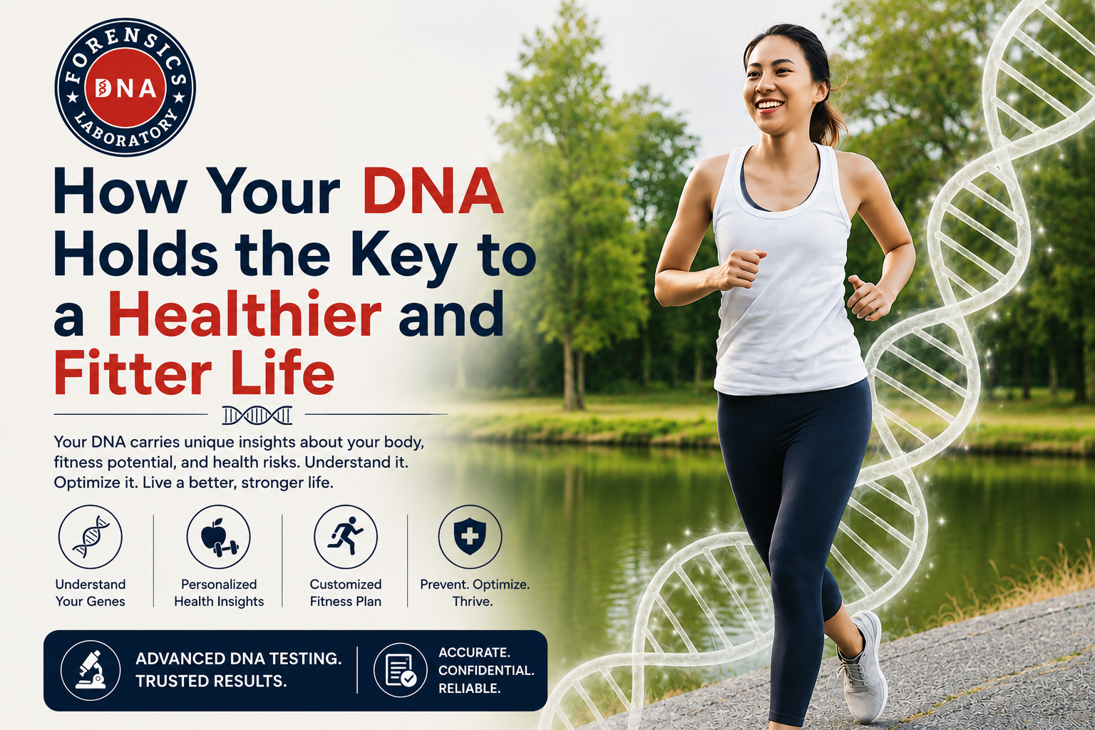 How Your DNA Holds the Key to a Healthier and Fitter Life – DNA Forensics Laboratory Pvt. Ltd.